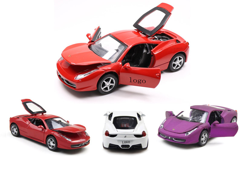 1:32 Die cast Ferrari458 replica toy car 