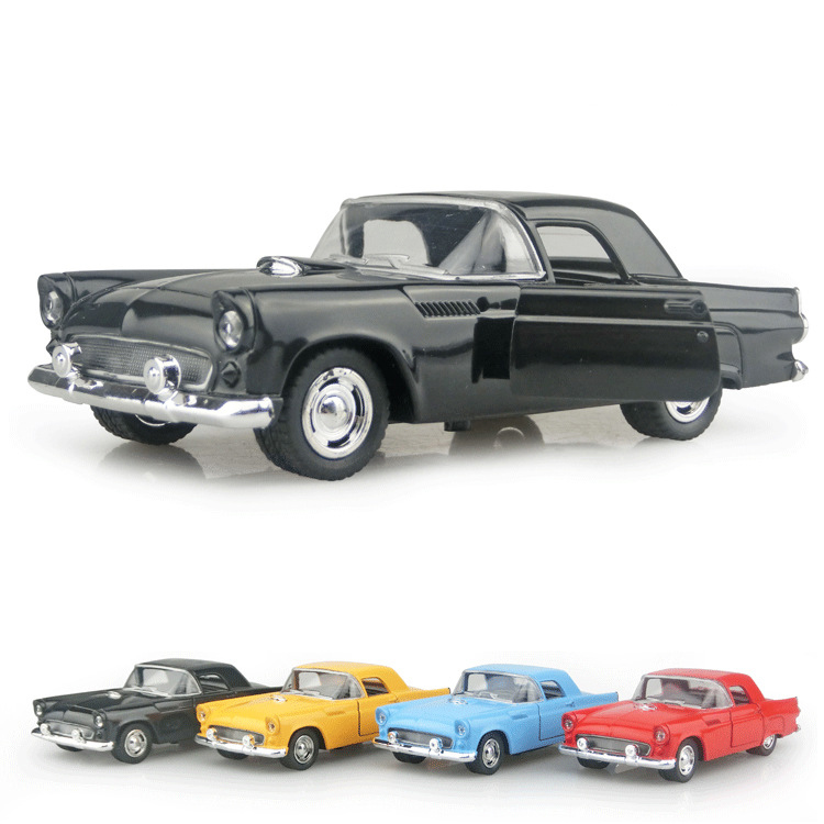 5" 1955 Ford Thunderbird  vintage die cast car toy 