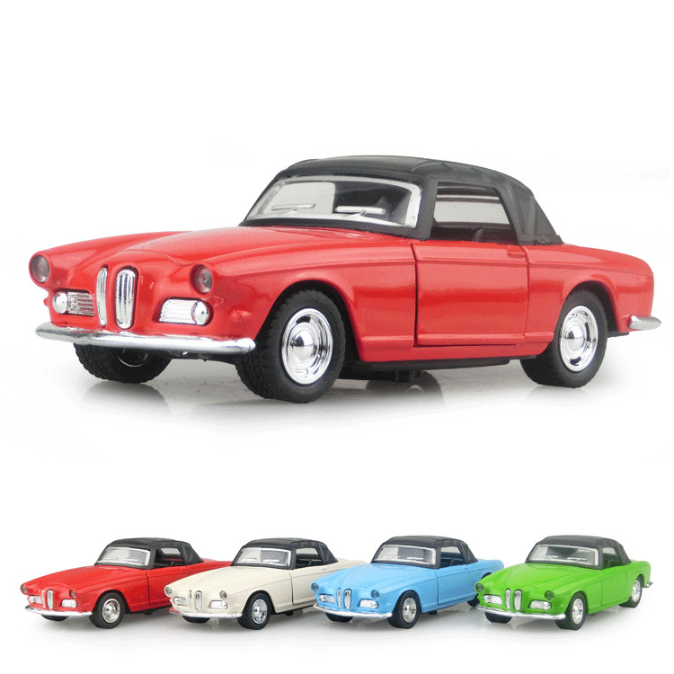 5" 1956 BMW 503 coupe vintage die cast car toy 