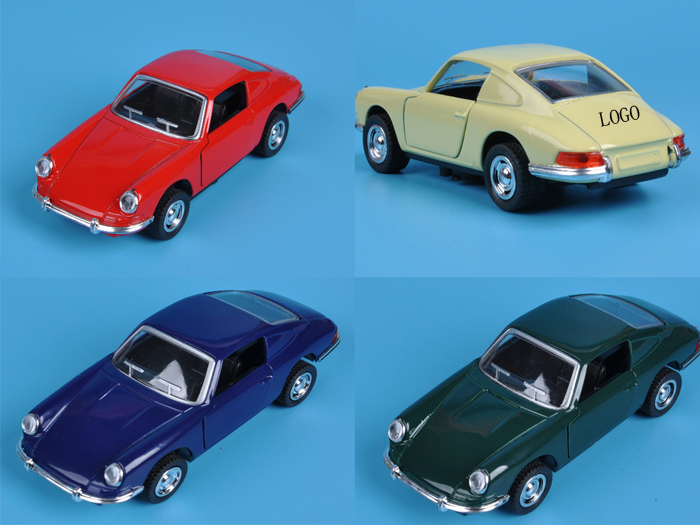 5" 1964 Porsche Carrera 911 vintage die cast car toy 