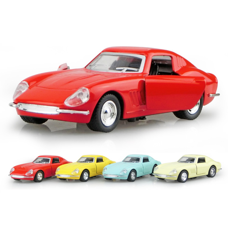 5"1966 Ferrari 275 vintage die cast car toy 