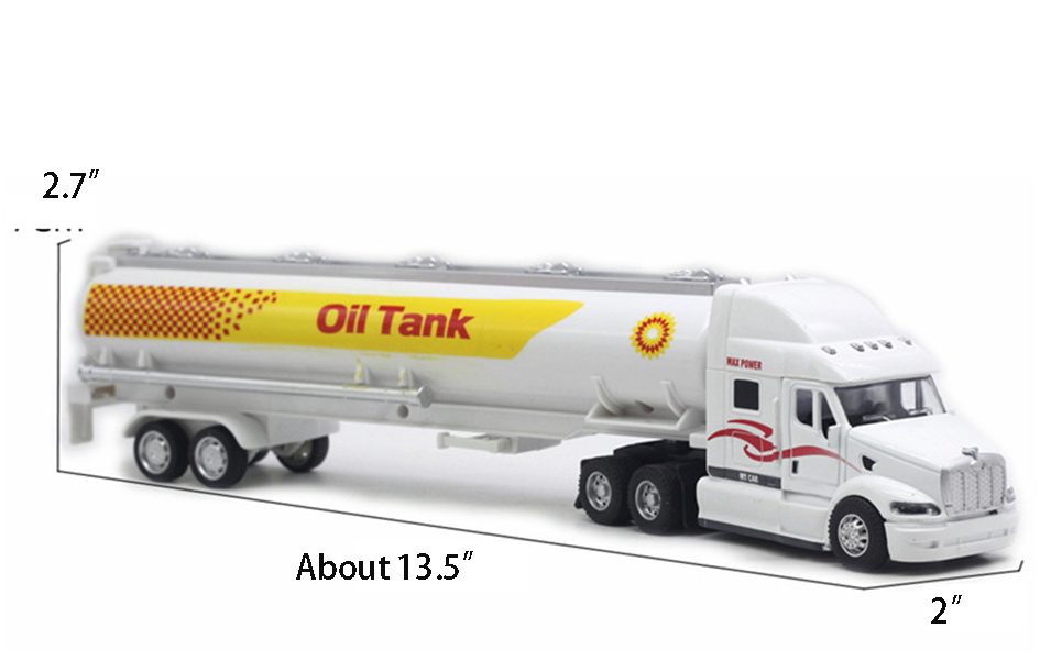 13inch Kenworth die cast oil tanker truck  