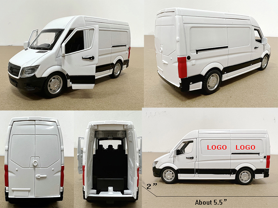 5.5inch die cast delivery van-door opening 