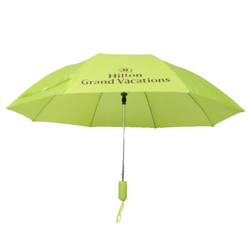 42″arc Full Color Two Foldable umbrella 