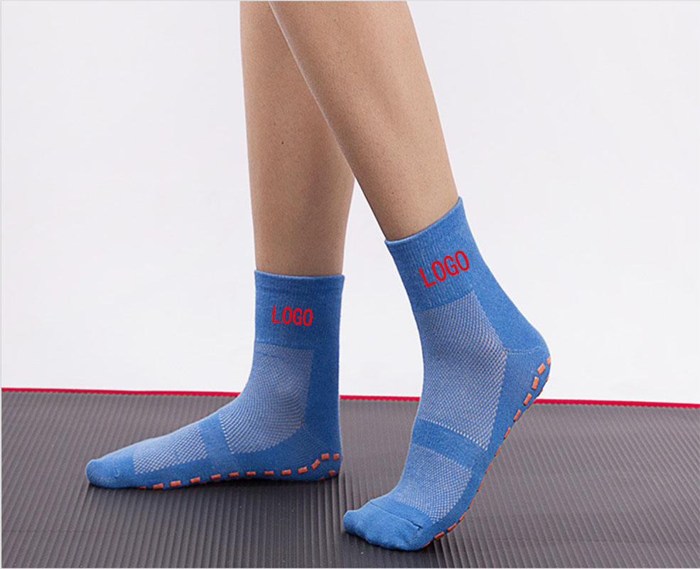 Unisex adult size summer floor grip socks 